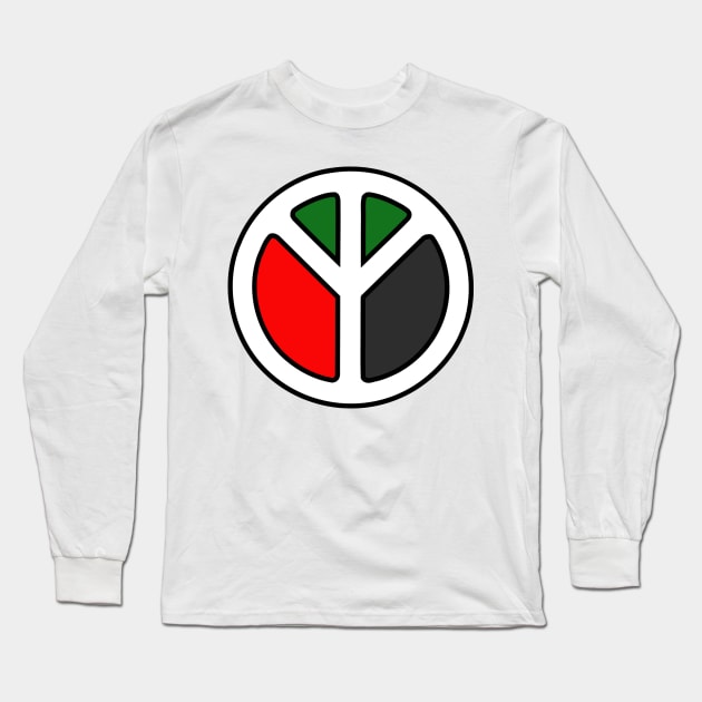 Palestine Long Sleeve T-Shirt by Mhaddie